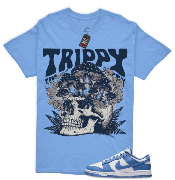 Dunk Polar Blue White Winter Low Match Shirt "Trippy" Jezsport.com