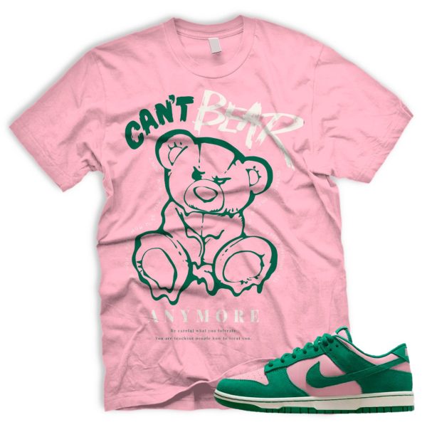 CAN'T Medium Soft Pink Malachite Dunk Low Retro Match T Jezsport.com