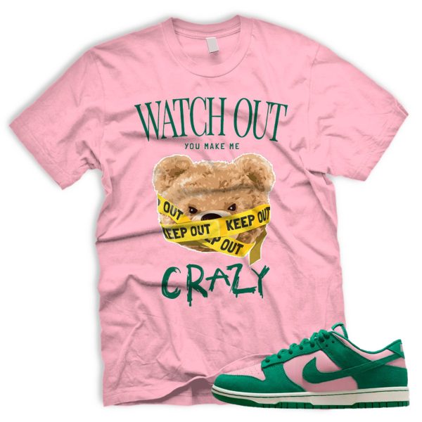 CRAZY Medium Soft Pink Malachite Dunk Low Retro Match T Jezsport.com