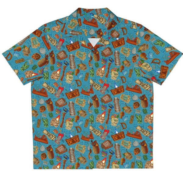 Teal Trader Sam's Hawaiian Shirt, Summer Shirt For Men and Women Jezsport.com