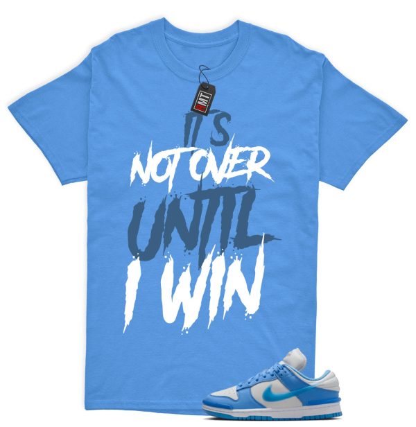 Dunk Twist University Blue UNC Photon Dust White Low Match T-shirt - Not Over Jezsport.com