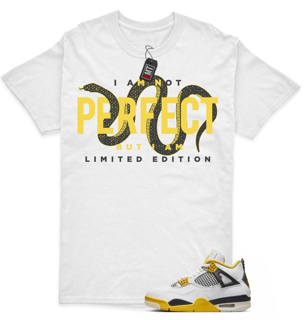 Vivid Sulfur 4s Matching T-shirt - Limited Edition Tee Match Jordan 4 Vivid Sulfur Jezsport.com