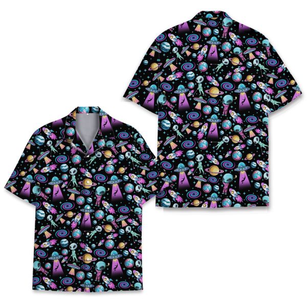 Funny Alien Golfer Hawaiian Shirt, Summer For Men and Women Jezsport.com