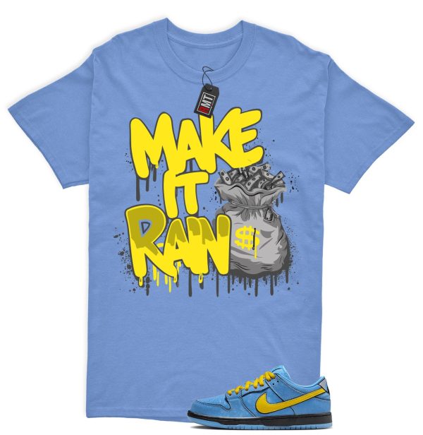 Dunk Bubbles The Power Girls Blue Chill Deep Royal Active Pink Yellow Black Shirt, Make It Rain Jezsport.com