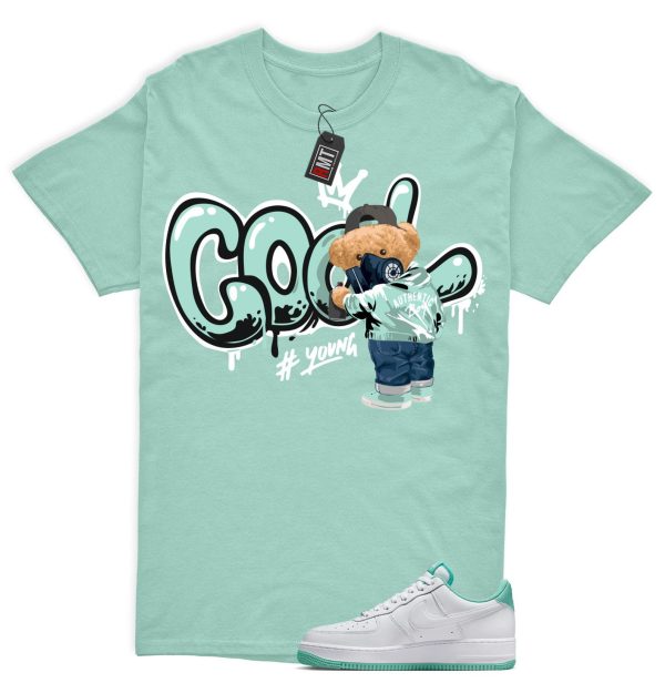 Air Force 1 Low Mint Foam Green Matching Shirt, Cool Bear Jezsport.com