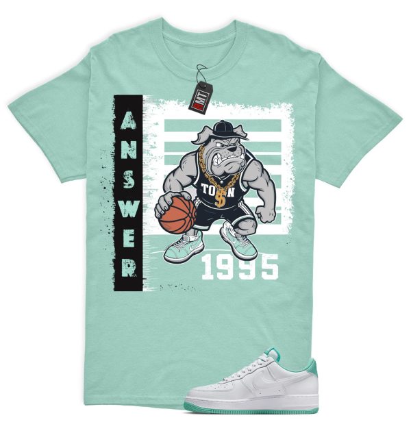 Air Force 1 Low Mint Foam Green Matching Shirt, Answer Jezsport.com