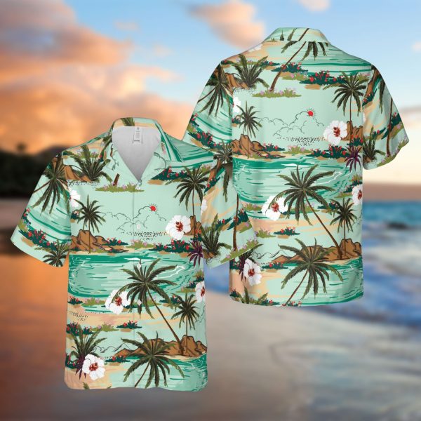 Hawaiian Summer Island Beach Party Hawaiian Shirt, Summer Shirt For Men and Women Jezsport.com