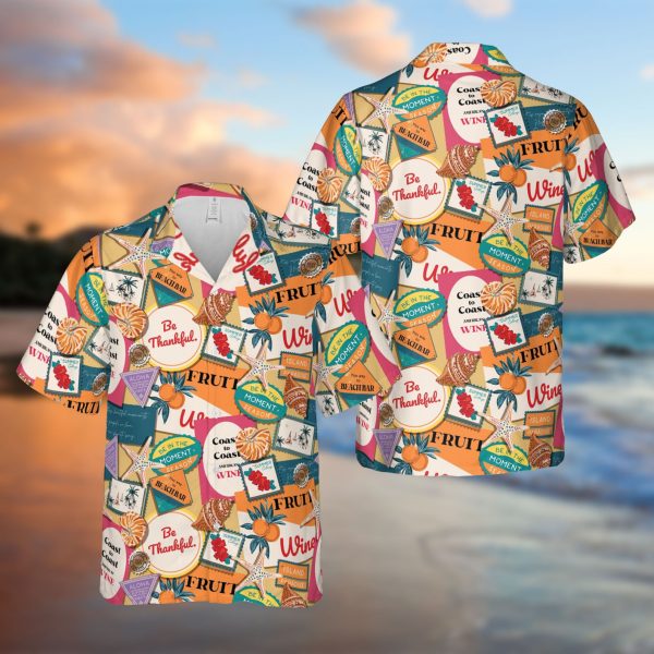 Retro Nostalgic Summer Beach Retro Hawaiian Shirt, Summer Shirt For Men and Women Jezsport.com