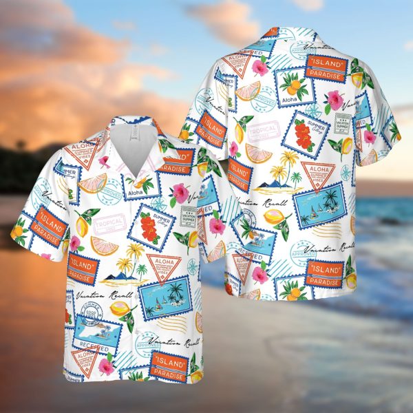 Beach And Ocean Summer Vacation Hawaiian Shirt, Summer Shirt For Men and Women Jezsport.com