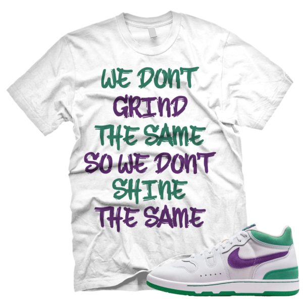 GRNDDIFF Court Green Hyper Grape White Attack Match T Jezsport.com