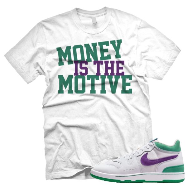 MONEY Court Green Hyper Grape White Attack Match T Jezsport.com