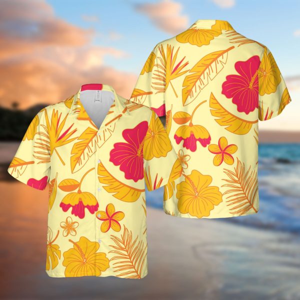 Ocean Aloha Shirt, Tropical Hawaiian Shirt, Summer Shirt For Men and Women Jezsport.com