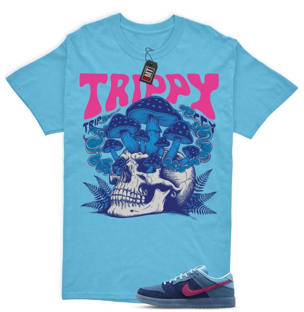 SB Dunk Low Run The Jewels Deep Royal Blue Chill Active Pink Match Shirt, Trippy Jezsport.com