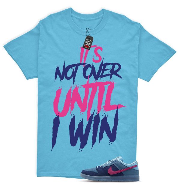 SB Dunk Low Run The Jewels Deep Royal Blue Chill Active Pink Match Shirt, Not Over Jezsport.com