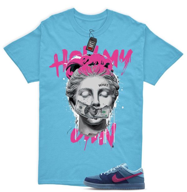 SB Dunk Low Run The Jewels Deep Royal Blue Chill Active Pink Match Shirt, Hold My Own Jezsport.com