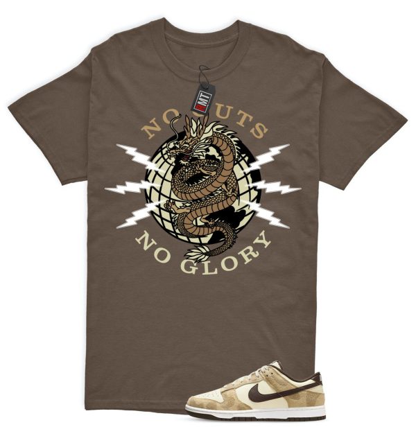 Dunk Giraffe Beach Cheetah Baroque Brown Canvas Sail Animal Pack Low Retro PRM Match Shirt, No Guts Jezsport.com