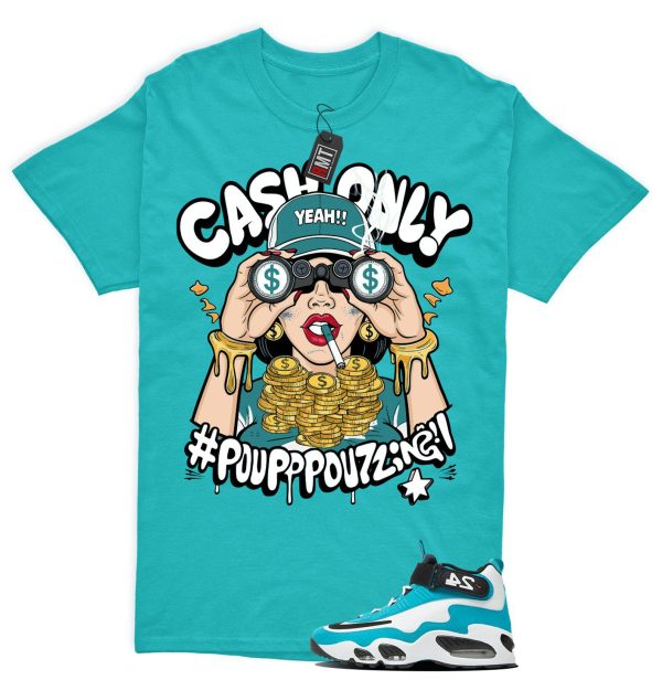 Air Griffey Max 1 Aquamarine Teal Aqua Matching Shirt, Cash Only Jezsport.com