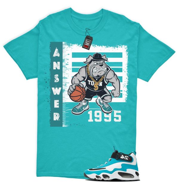 Air Griffey Max 1 Aquamarine Teal Aqua Matching Shirt, Answer Jezsport.com