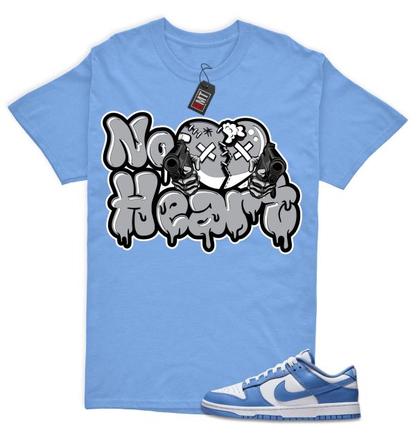 Dunk Polar Blue White Winter Low Match Shirt "No Heart" Jezsport.com