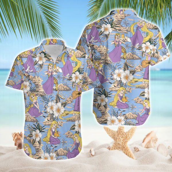 Disneyland Princess Hawaii Shirt, Princess Rapunzel Hawaiian Shirt, Summer For Men and Women Jezsport.com