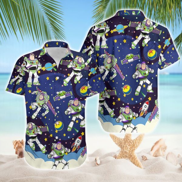 Toy Story Buzz Lightyear Hawaiian Shirt, Summer Vacation Button Shirt, Summer For Men and Women Jezsport.com