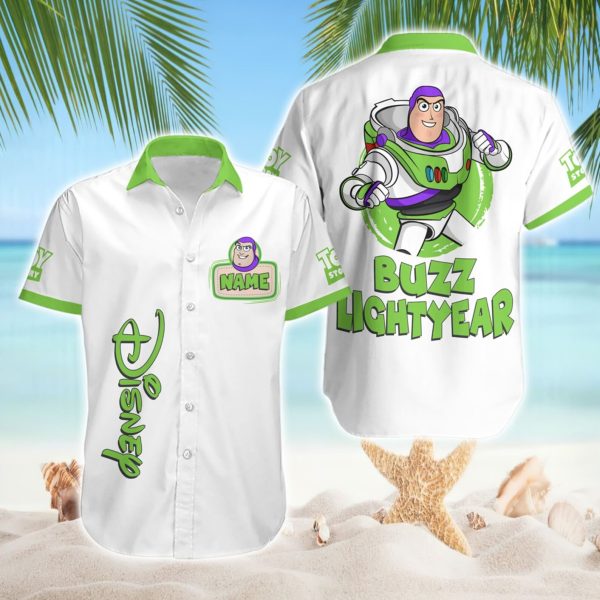 Buzz Lightyear Hawaiian Shirt, Toy Story Hawaiian Summer Vacation Button Shirt, Summer For Men and Women Jezsport.com