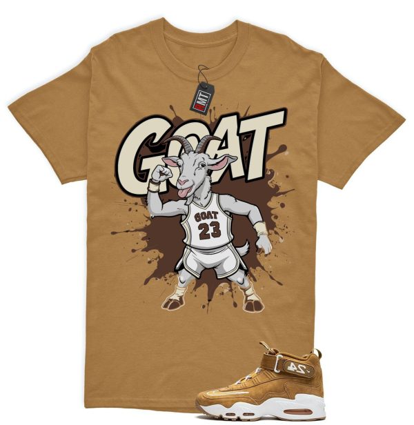 Air Griffey Max 1 Wheat Gold Matching T-shirt, Goat Tee Match Wheat Griffey Sneaker Jezsport.com