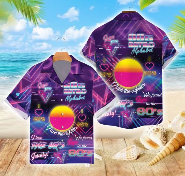 80s Retro Hawaiian Shirt, Nostalgic Hawaiian Shirt, Summer Shirt For Men and Women Jezsport.com