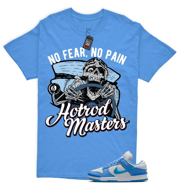 Dunk Twist University Blue UNC Photon Dust White Low Match T-shirt - No Pain Jezsport.com