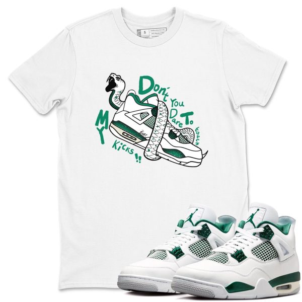 Don't Touch My Kicks Unisex Shirts To Match Jordans 4s Oxidized Green Jezsport.com