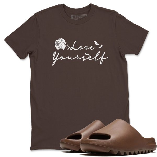 Love Yourself Unisex Shirts To Match Jordans Slide Flax Jezsport.com