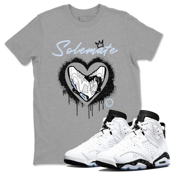 Solemate Unisex Shirts To Match Jordans 6s White Black Jezsport.com