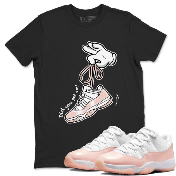 Cartoon Hands Unisex Shirts To Match Jordans 11s Legend Pink Jezsport.com