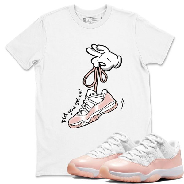 Cartoon Hands Unisex Shirts To Match Jordans 11s Legend Pink Jezsport.com