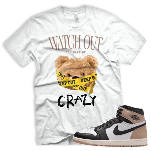 CRAZY Air J 1 Latte OG Retro High Black White Legend Medium Brown 2024 AJ Se 1 Tshirt Match Sneaker Jezsport.com