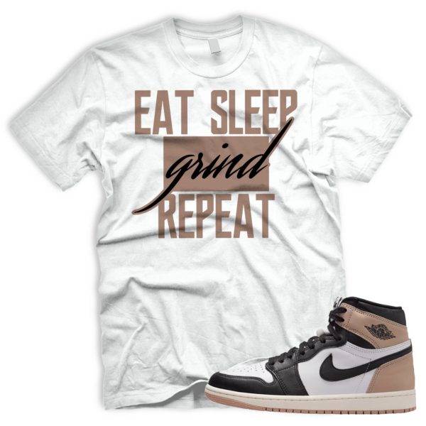 GRNDOG Air J 1 Latte OG Retro High Black White Legend Medium Brown 2024 AJ Se 1 Tshirt Match Sneaker Jezsport.com