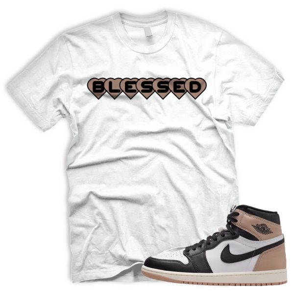 BLSSDHRTS Air J 1 Latte OG Retro High Black White Legend Medium Brown 2024 AJ Se 1 Tshirt Match Sneaker Jezsport.com