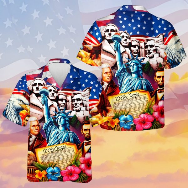 We The People Hawaiian Shirt, Summer For Men and Women Jezsport.com