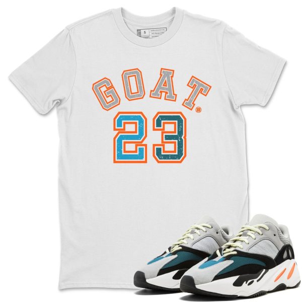 Goat 23 Unisex Shirts To Match Jordans Yeezys 700 Wave Runner Jezsport.com