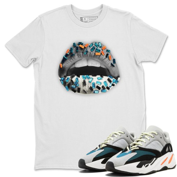 Lips Jewel Unisex Shirts To Match Jordans Yeezys 700 Wave Runner Jezsport.com