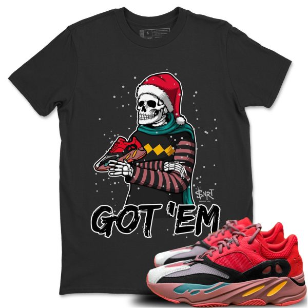 Skull Got Em Unisex Shirts To Match Jordans Yeezys 700 HiUnisex Shirts To Match JordansRes Red Jezsport.com