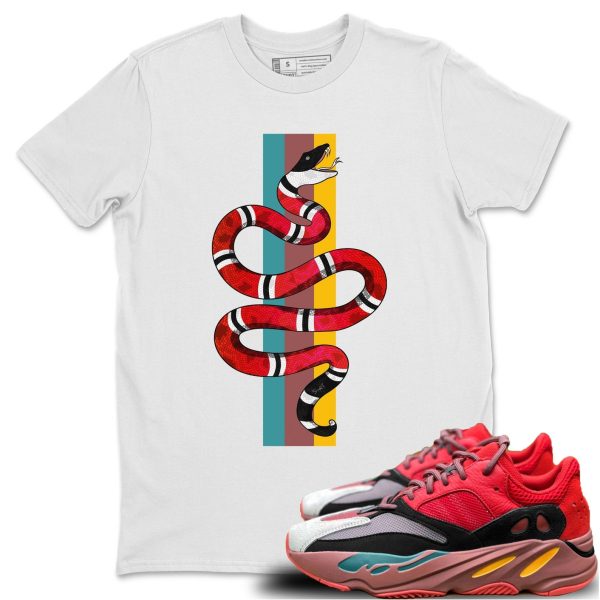 Snake Unisex Shirts To Match Jordans Yeezys 700 HiUnisex Shirts To Match JordansRes Red Jezsport.com