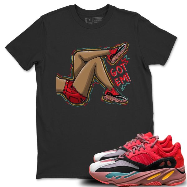 Got Em Legs Unisex Shirts To Match Jordans Yeezys 700 HiUnisex Shirts To Match JordansRes Red Jezsport.com