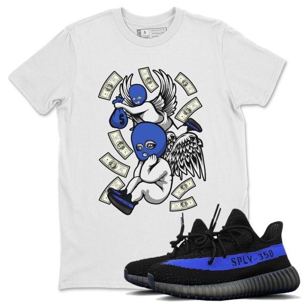 Hustle Angels Unisex Shirts To Match Jordans Yeezys 350 Dazzling Blue Jezsport.com