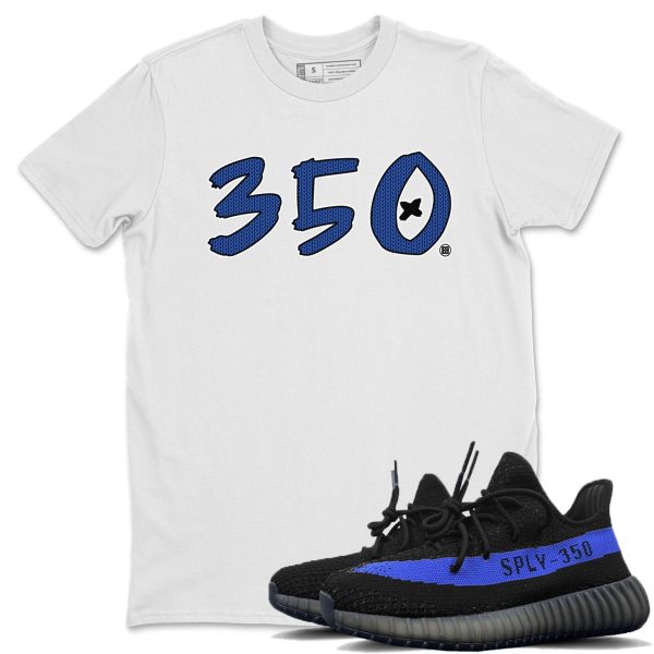 Number 350 Unisex Shirts To Match Jordans Yeezys 350 Dazzling Blue Jezsport.com