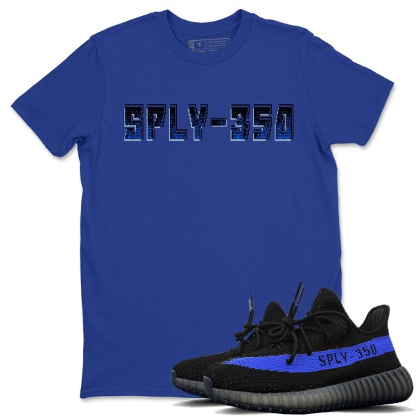 SPLY350 Unisex Shirts To Match Jordans Yeezys 350 Dazzling Blue Jezsport.com