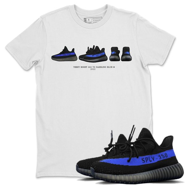 Sneaker Prelude Unisex Shirts To Match Jordans Yeezys 350 Dazzling Blue Jezsport.com