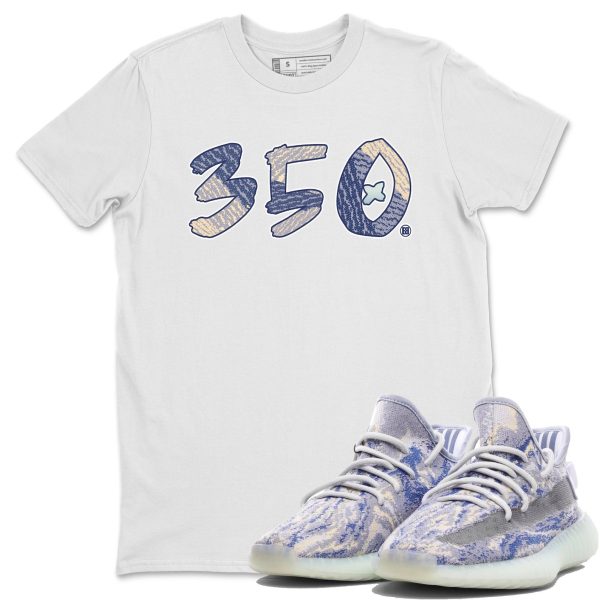 Number 350 Unisex Shirts To Match Jordans Yeezys 350 MX Blue Jezsport.com