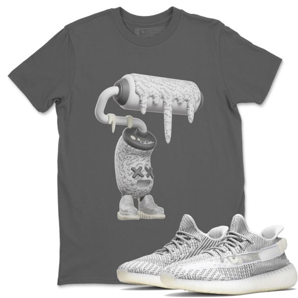 3D Paint Roller Unisex Shirts To Match Jordans Yeezys 350 Static Jezsport.com