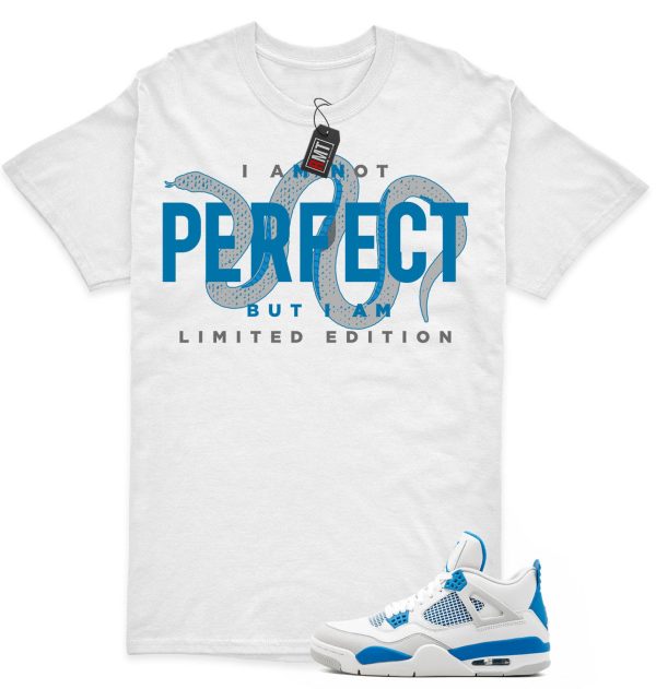 Jordan 4 Military Blue Matching Shirts, Limited Edition Tee Match Military Blue 4s Jezsport.com